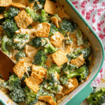 Broccoli Cheese & Cracker Casserole