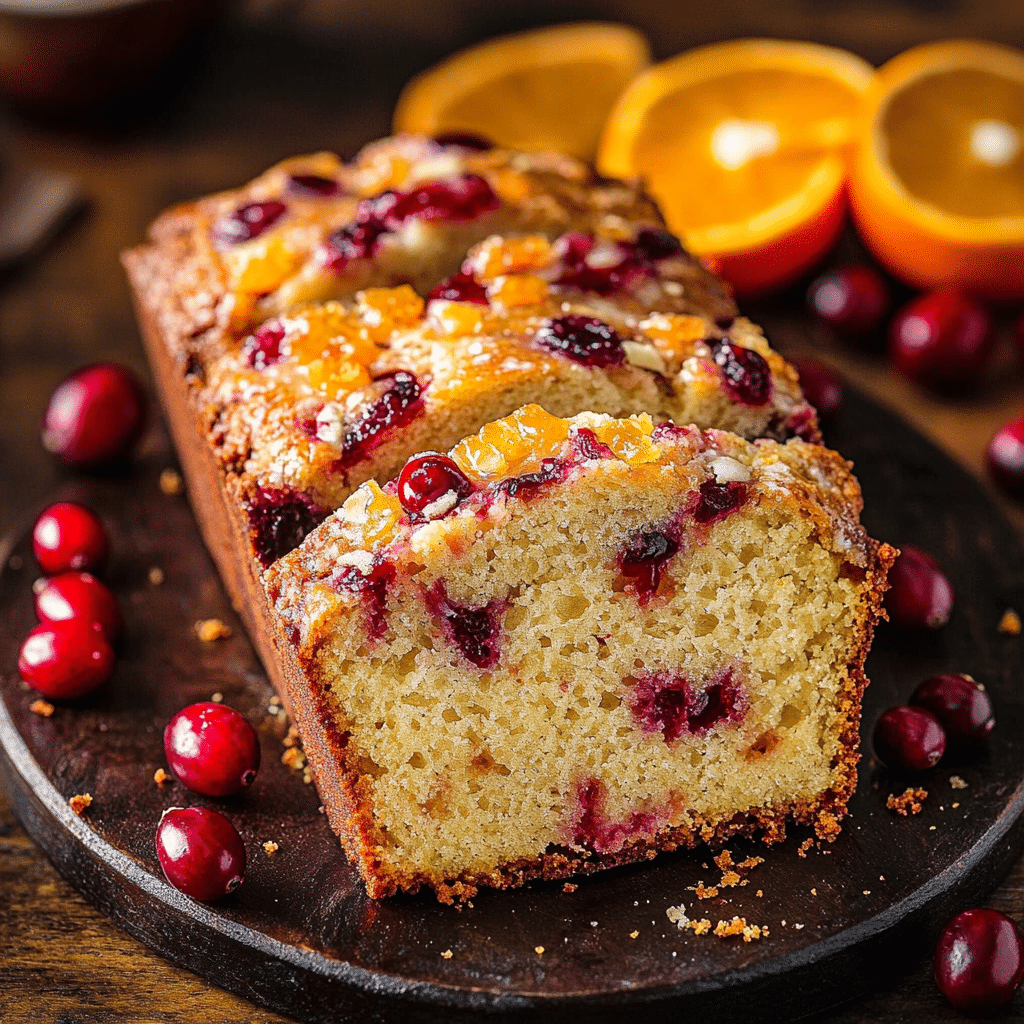 Cranberry Orange Bread