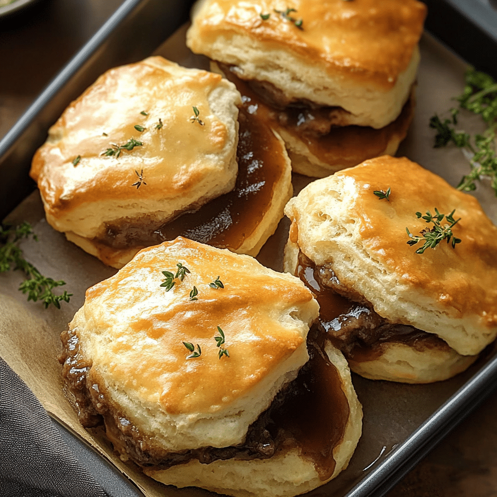 French Dip Biscuits