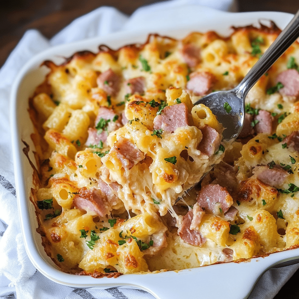 Ham & Cheese Casserole