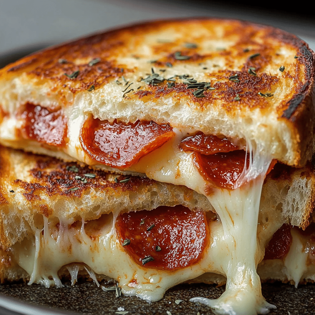 Pepperoni Pizza Grilled Cheese
