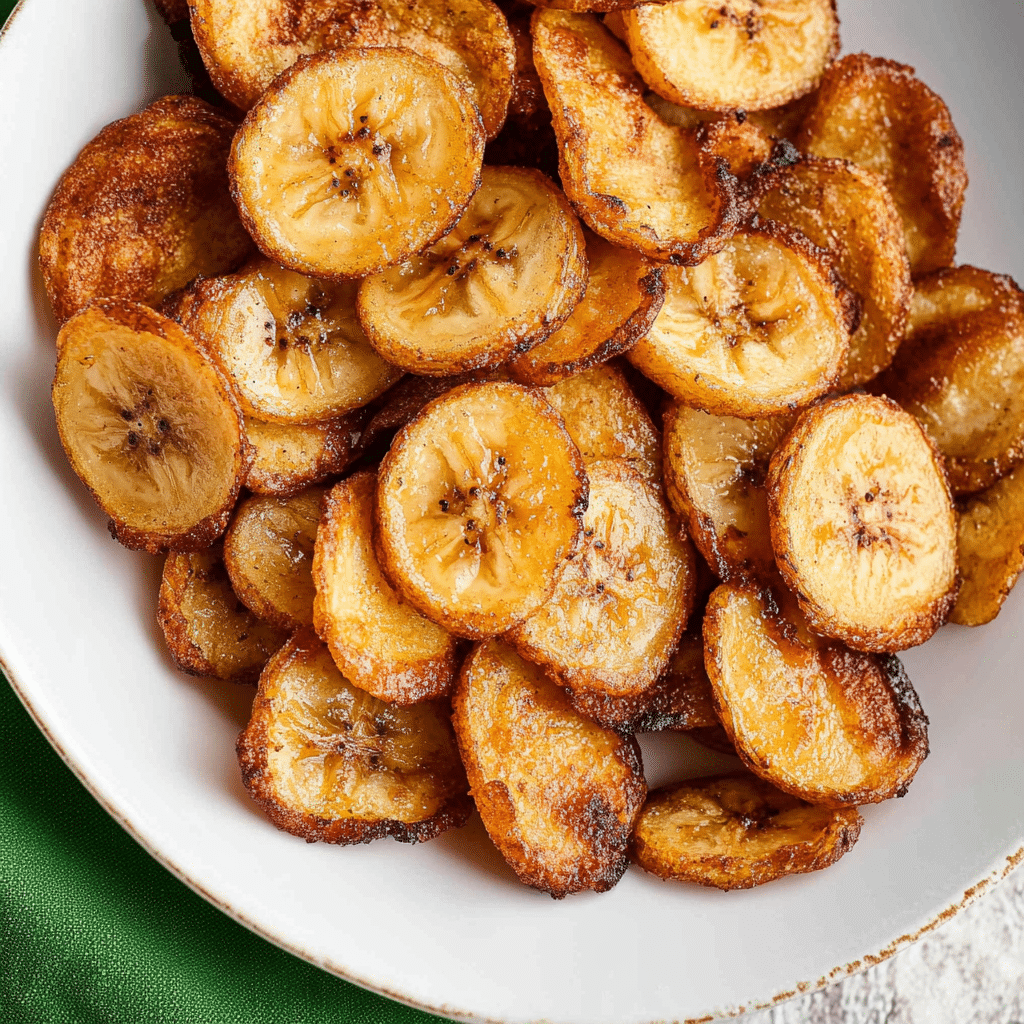 Air Fryer Banana Chips