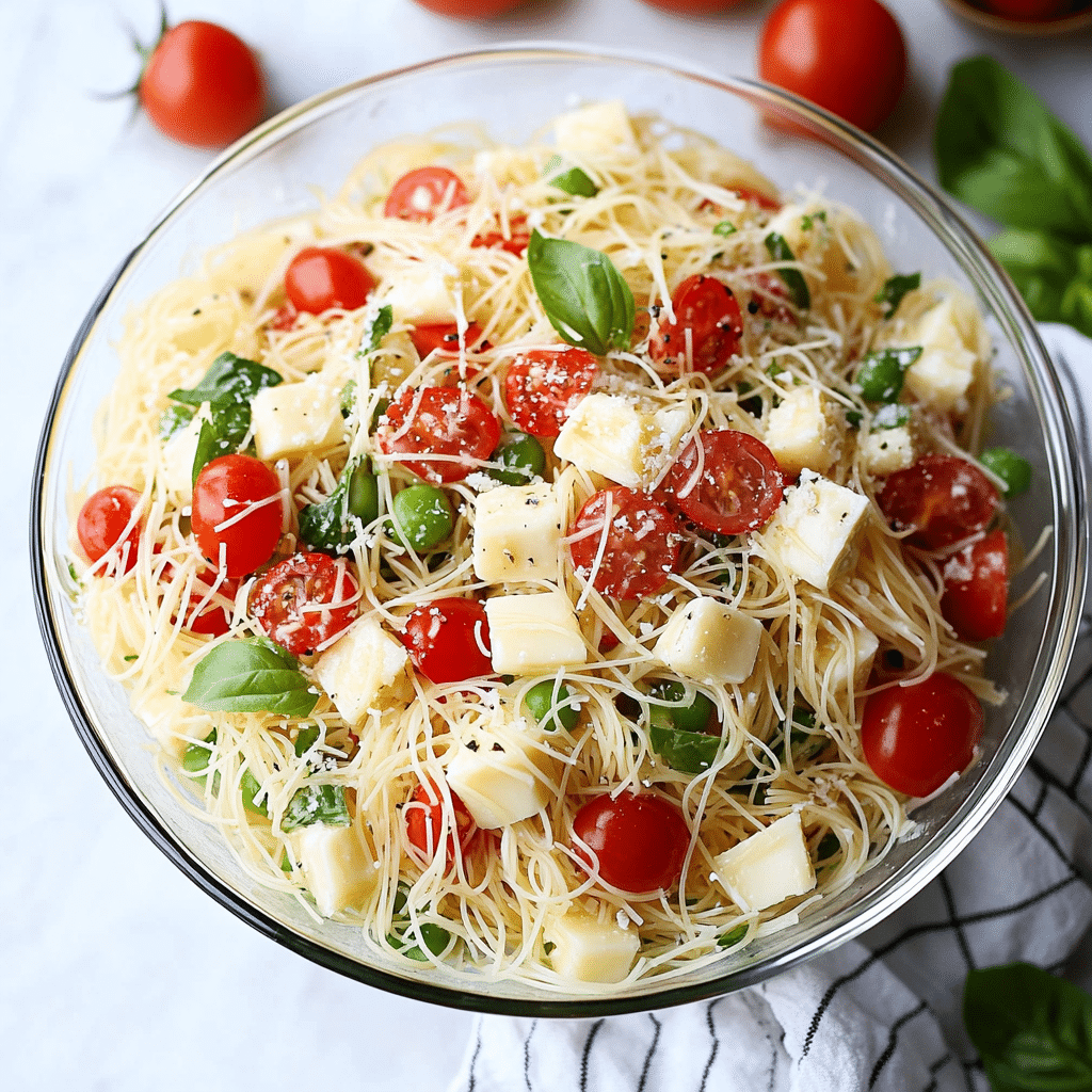 Angel Hair Pasta Salad