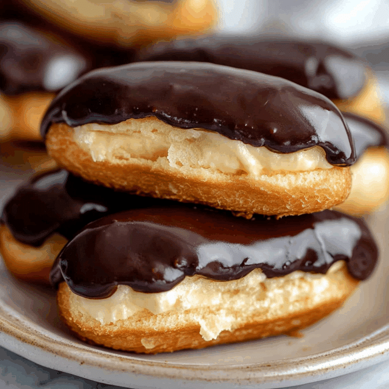 Chocolate Eclairs Choux