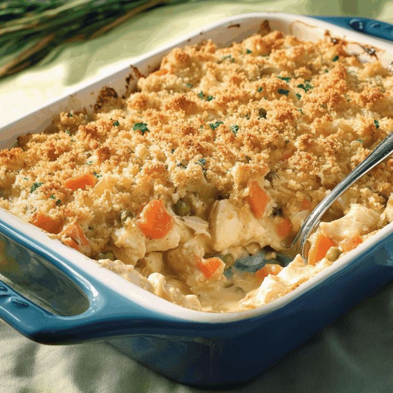 Country Farm Chicken Casserole
