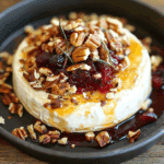 Cranberry Pecan Baked Brie