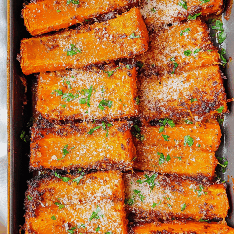 Crispy Parmesan Carrots