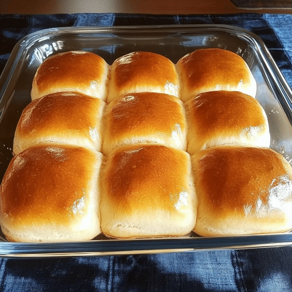 Easy Big Fat Yeast Rolls