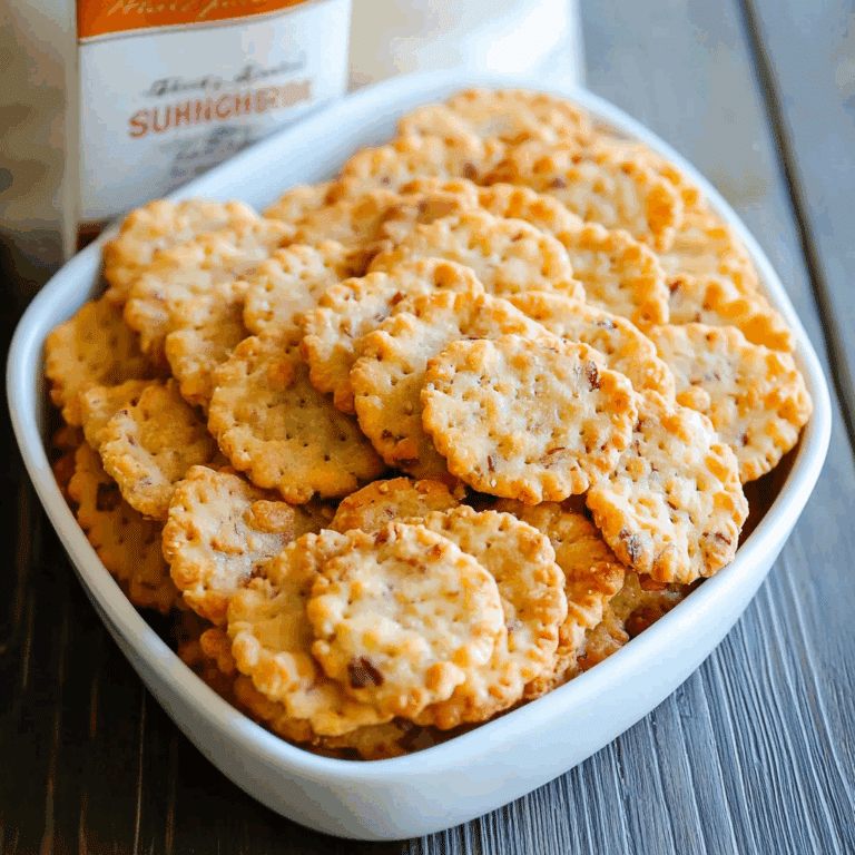 Easy Crispy Southern Cheese Crackers