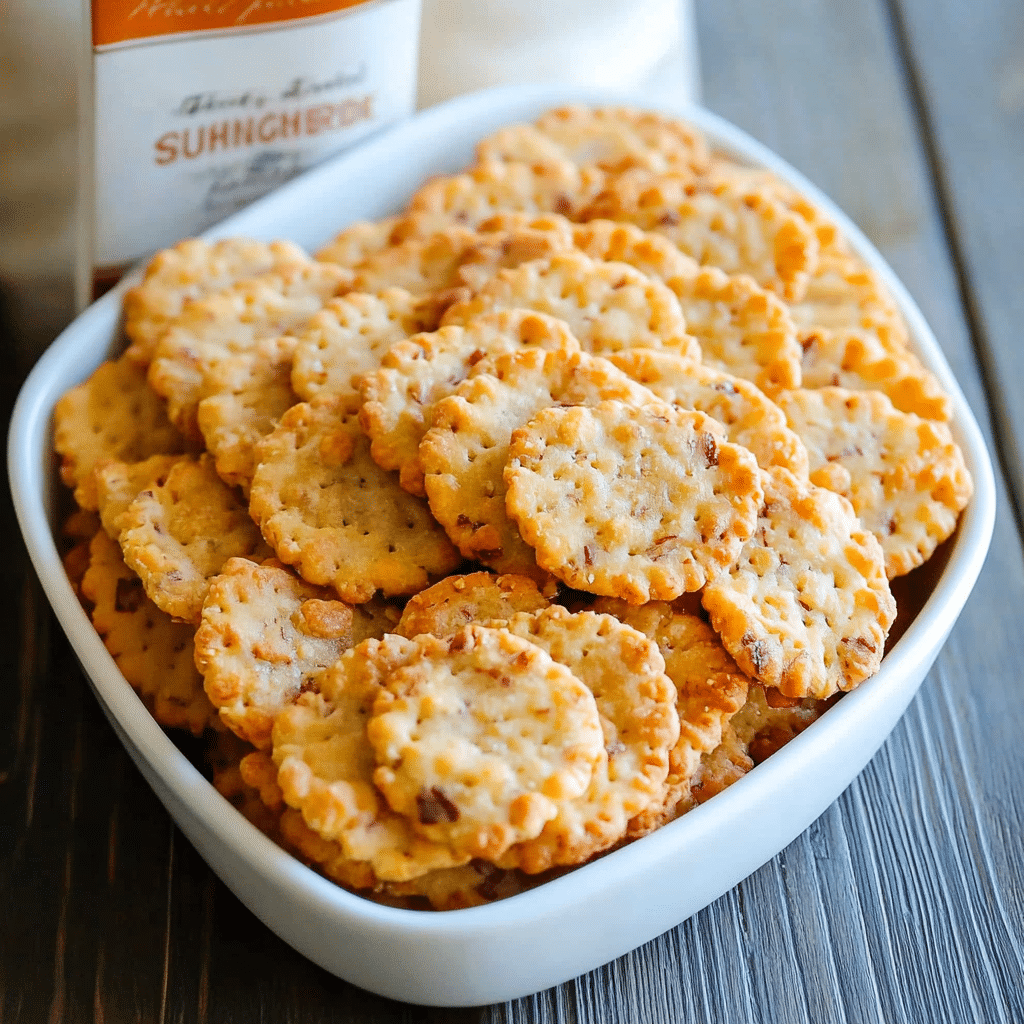 Easy Crispy Southern Cheese Crackers