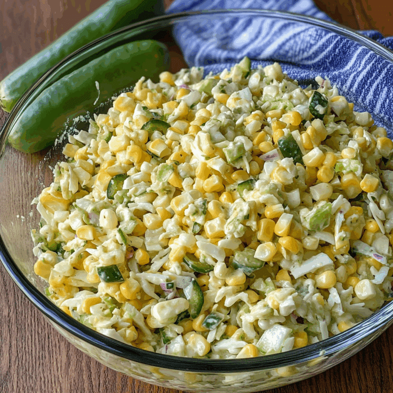 Jalapeno Corn Coleslaw