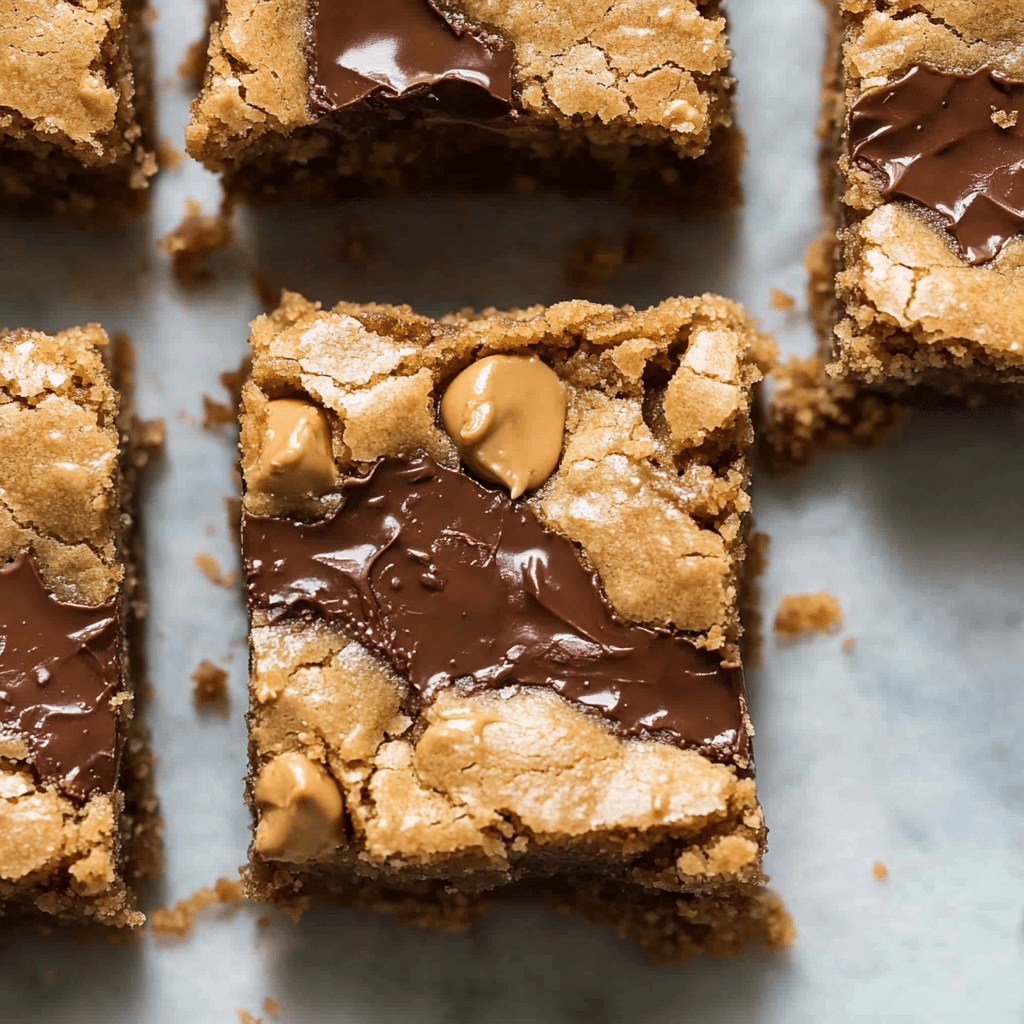 Peanut Butter Cookie Bars