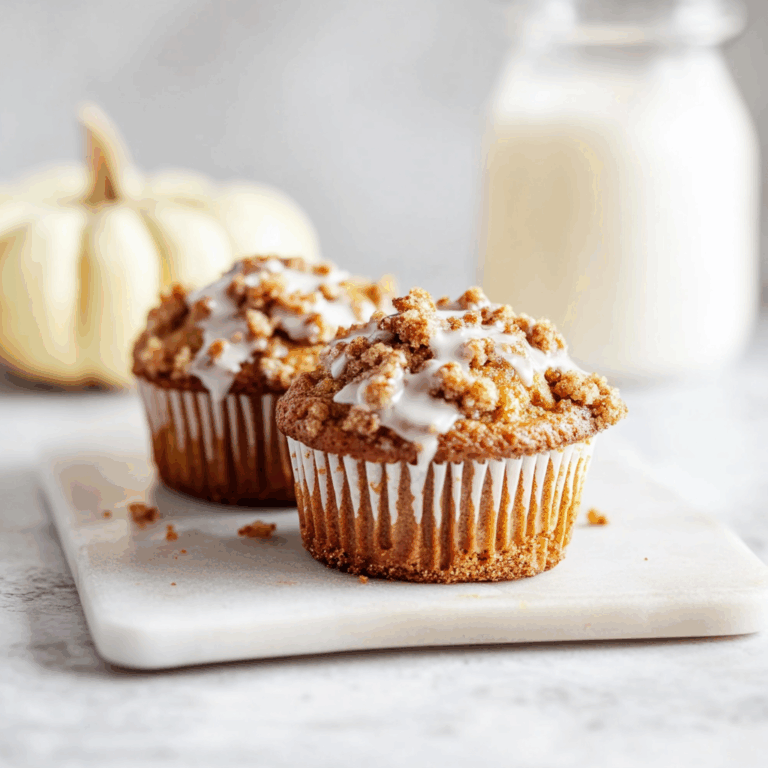 Pumpkin Streusel Muffins