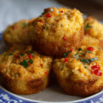 Mini Cornbread Crab Muffins