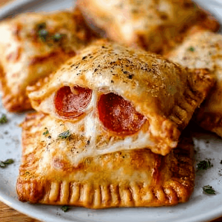 Air Fryer Pizza Pockets