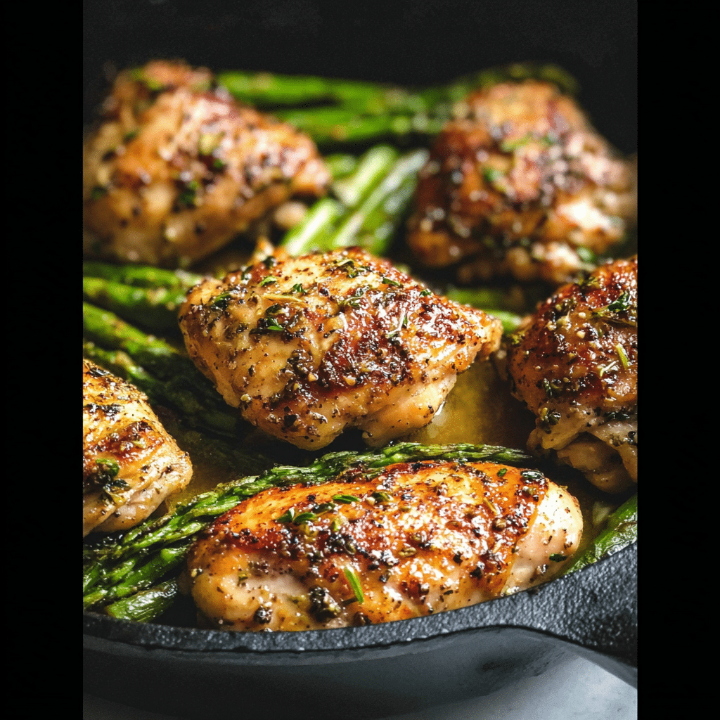 Garlic Herb Chicken in One Pan