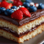 Homemade Flag Cake