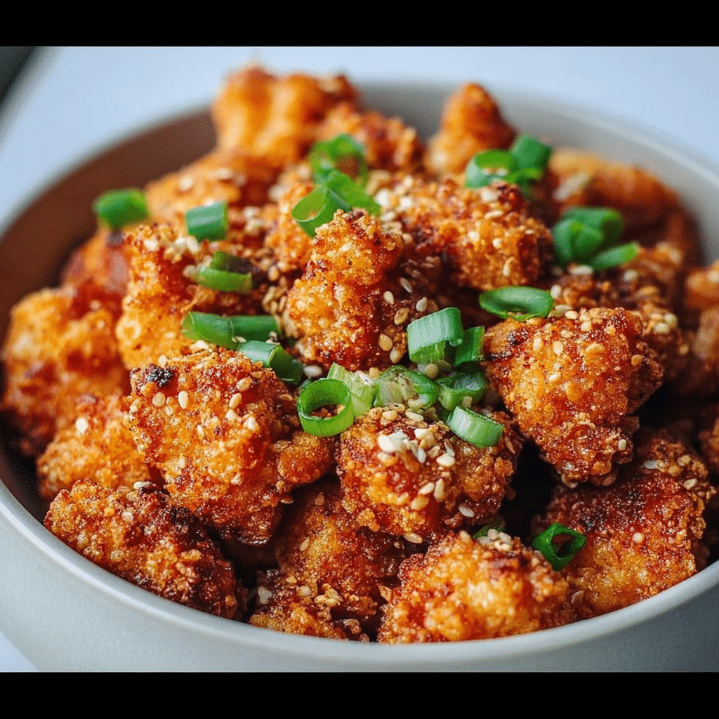 Korean Popcorn Chicken
