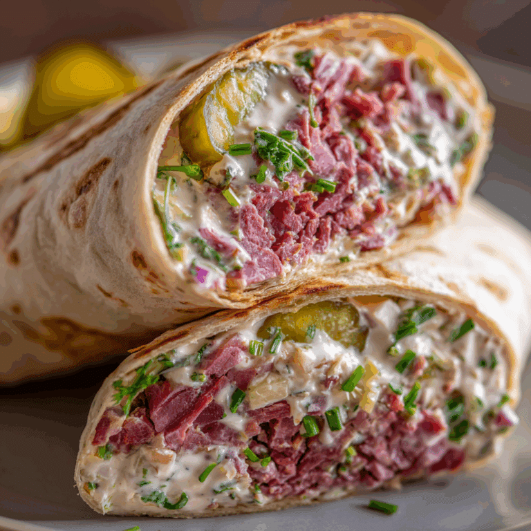 Pickle Wrap Dip with Corned Beef