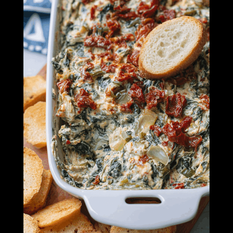 Spinach Sun-Dried Tomato Dip