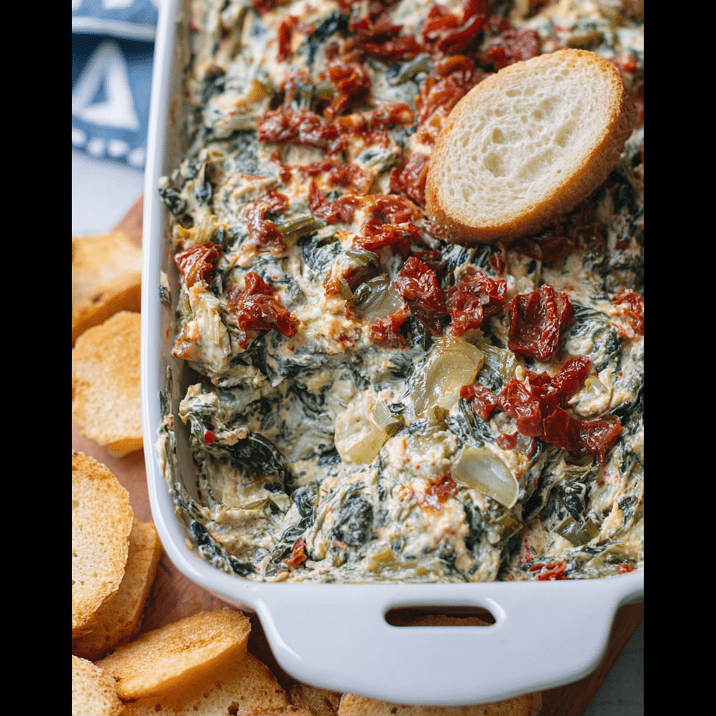 Spinach Sun-Dried Tomato Dip