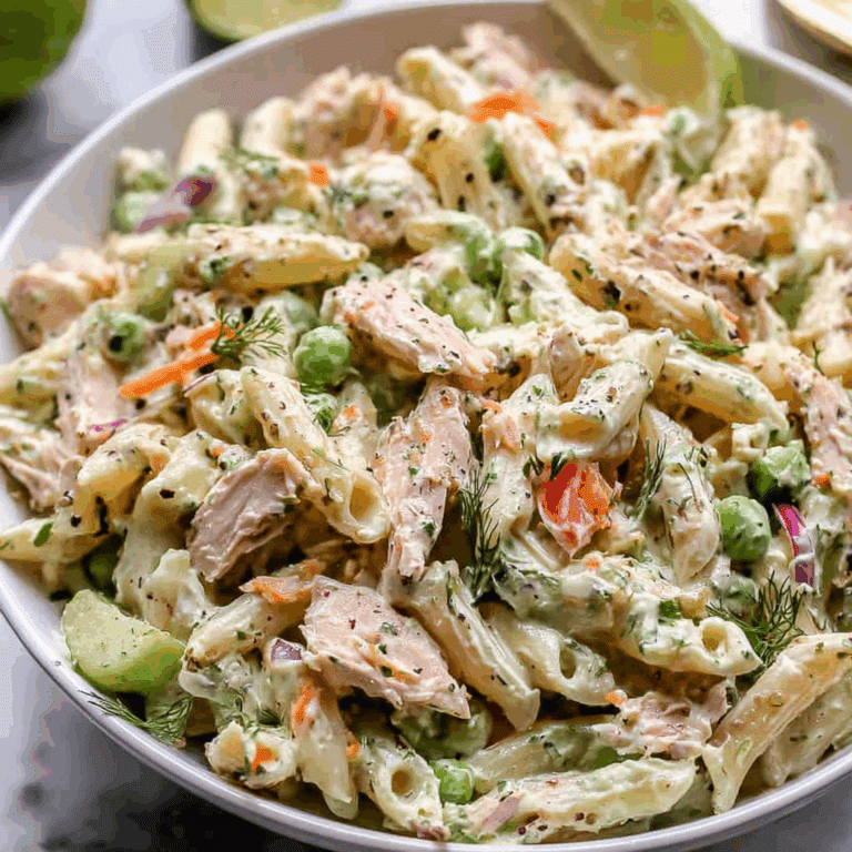 Summer Tuna Pasta Salad