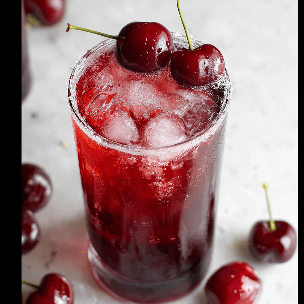 Tart Cherry Sleepytime Mocktail