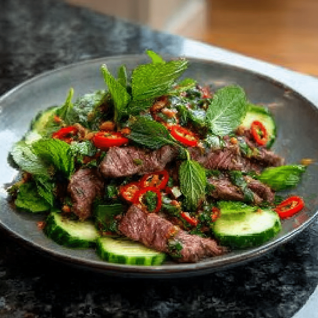 Thai Beef Salad with Fresh Herbs