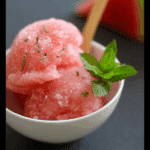 Watermelon Mojito Sorbet