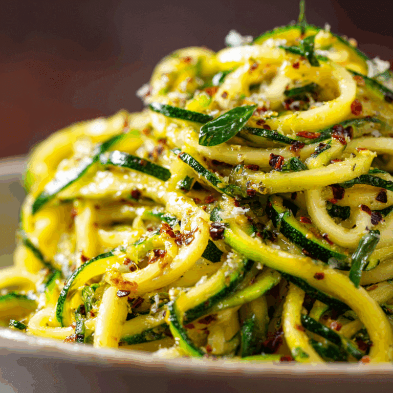 Zucchini Noodles
