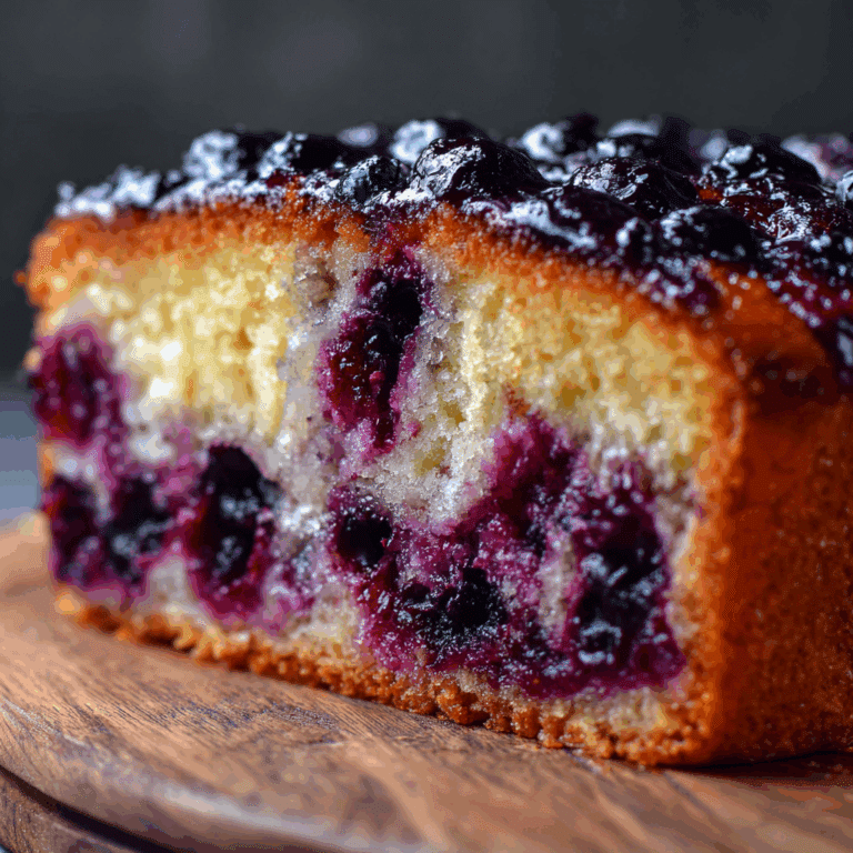 Blueberry Yogurt Morning Cake