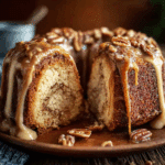 Caramel Cream Cheese Pound Cake