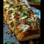 Chicken Bacon Ranch Bread