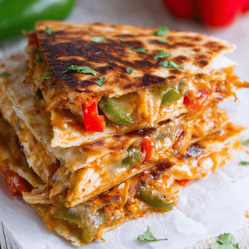 Chicken Quesadillas