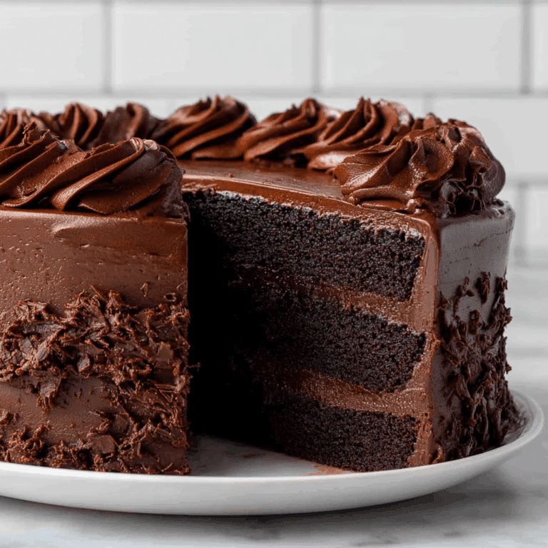 Chocolate Fudge Cake
