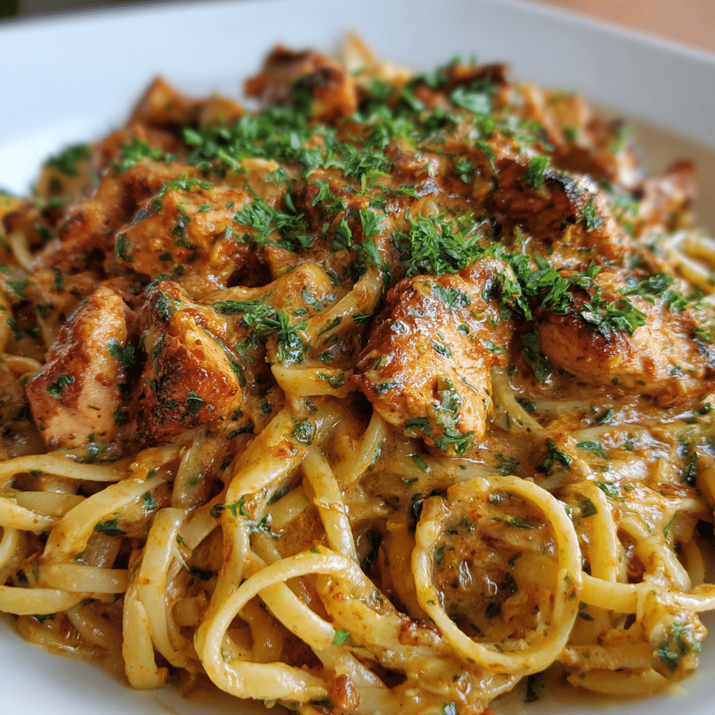 Cowboy Butter Chicken Linguine