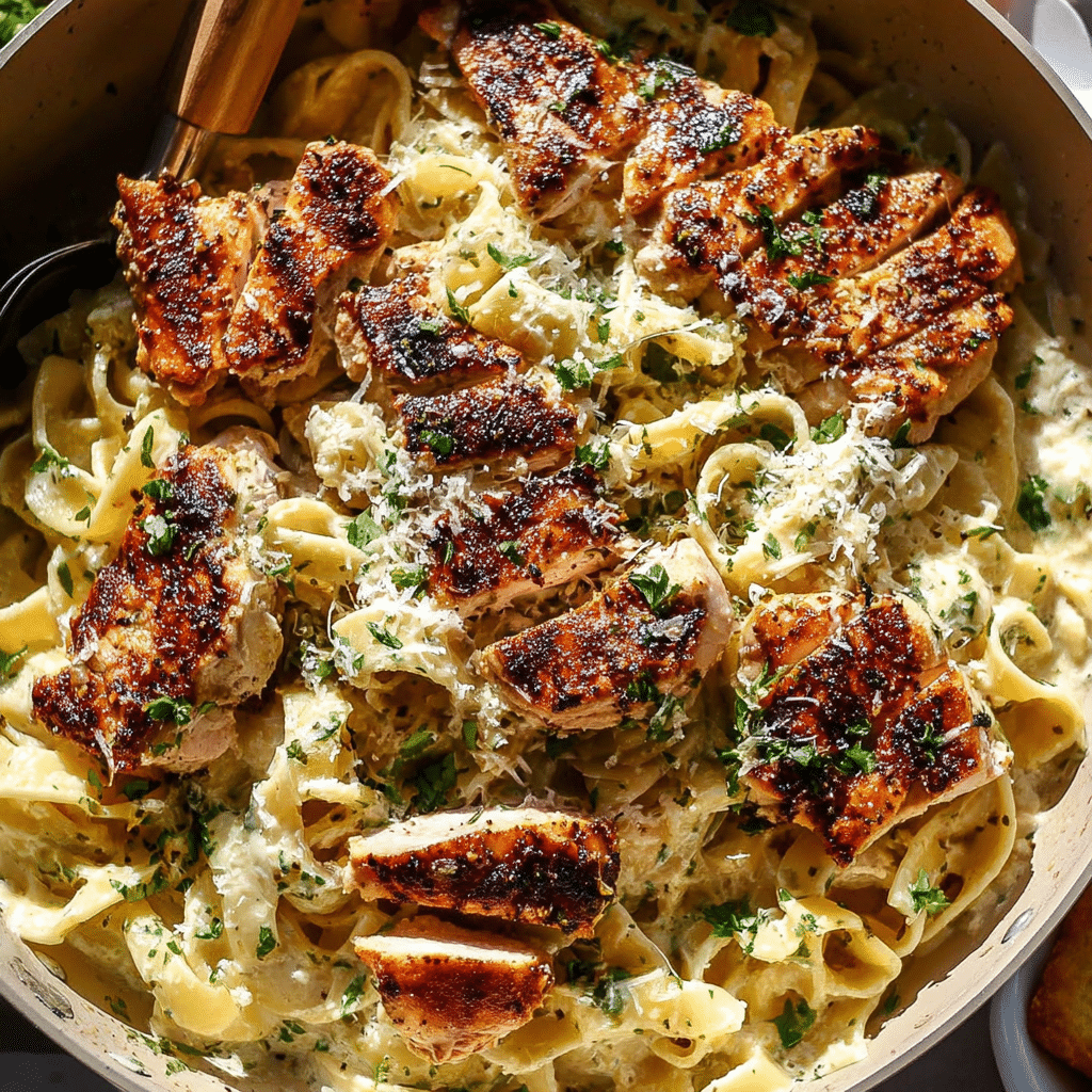 Garlic Herb Chicken Pasta