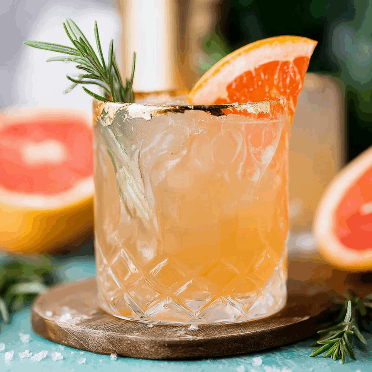 Grapefruit Rosemary Paloma