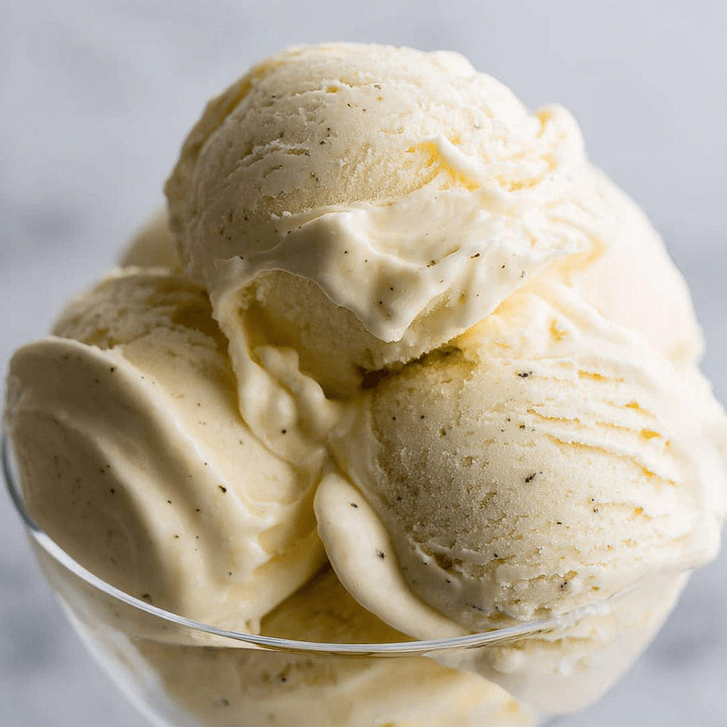 Homemade Vanilla Ice Cream