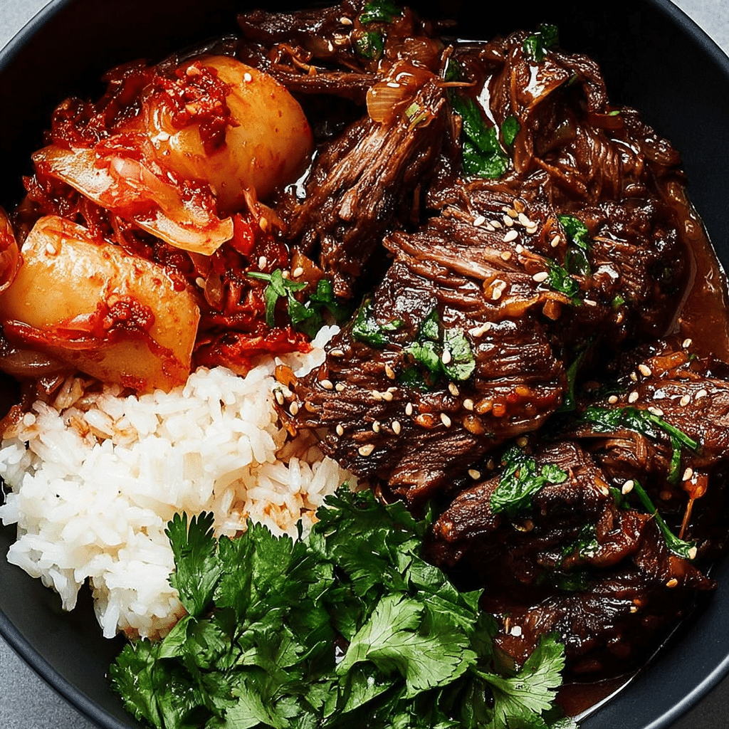 Korean Style Pot Roast