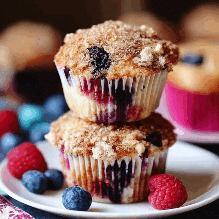 Mixed Berry Muffins