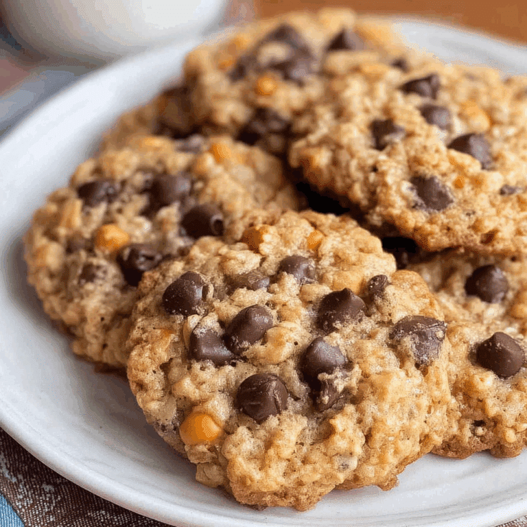 Oatmeal Butterscotch Chocolate Chip Cookies