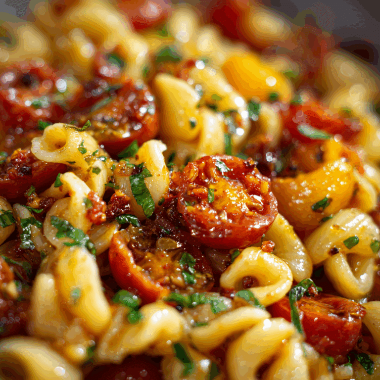 Pasta with Cherry Tomato & XO Sauce