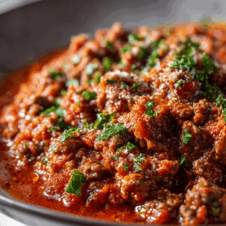 Ragu Sauce (Italian Meat Sauce)