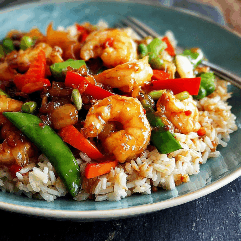 Shrimp Rice Vegetables