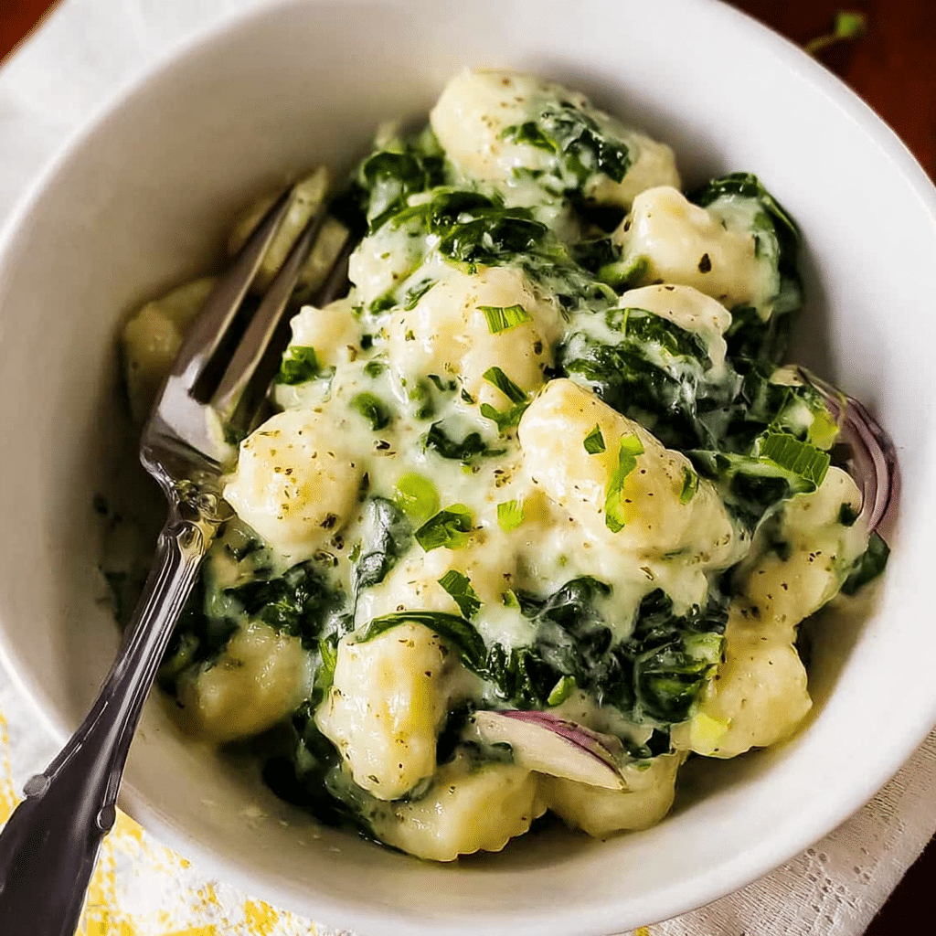 Spinach Gnocchi