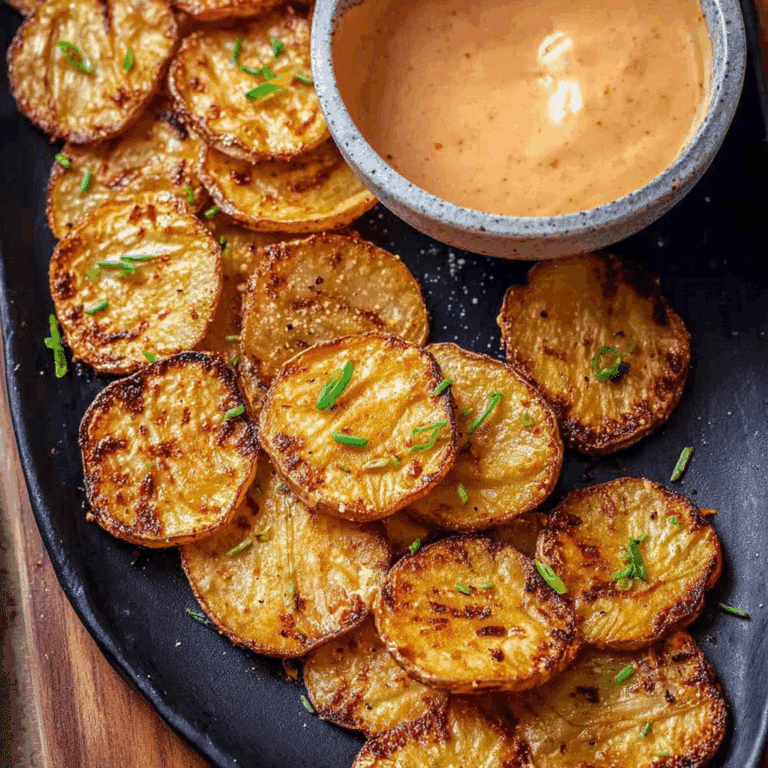 Air Fryer Sliced Potatoes