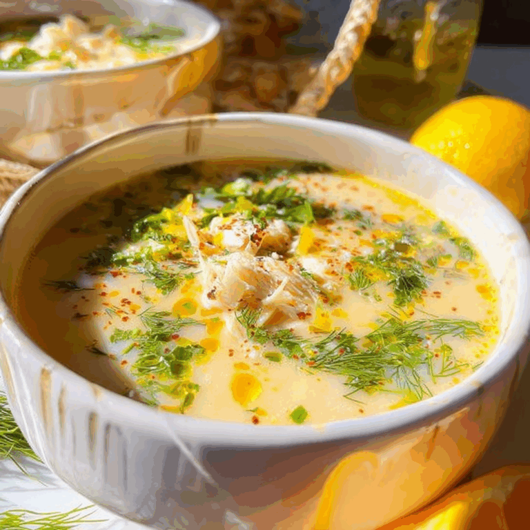 Avgolemono Soup: Greek Healing Soup
