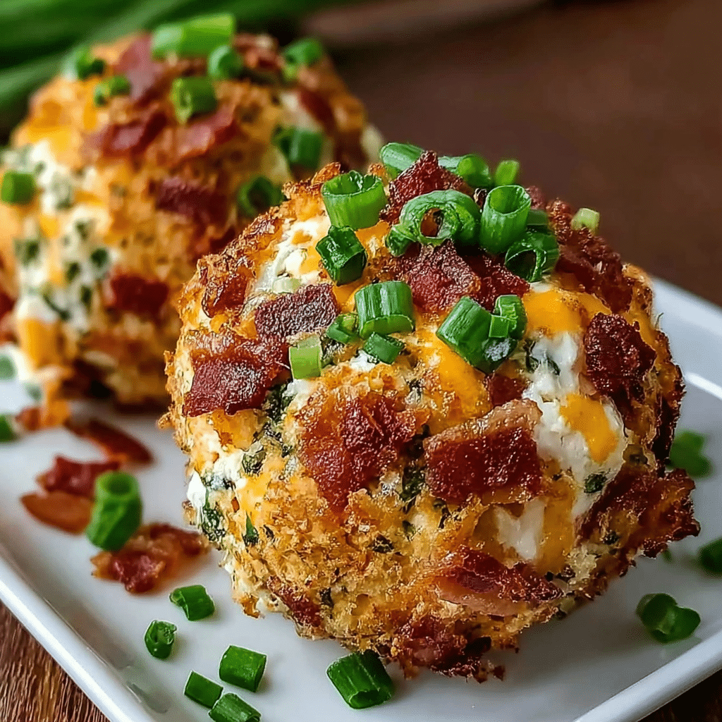 Bacon Jalapeño Popper Cheese Balls