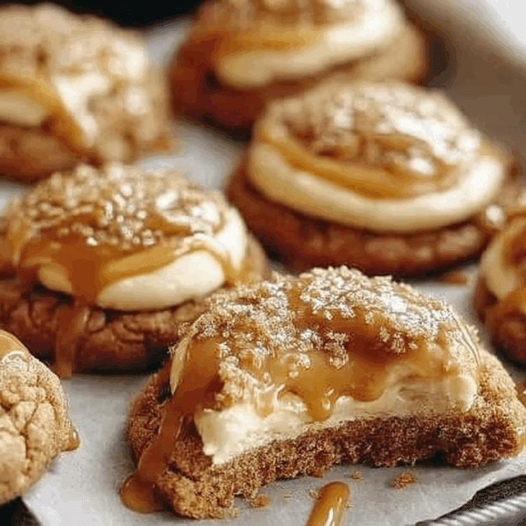 Caramel Cheesecake Cookies